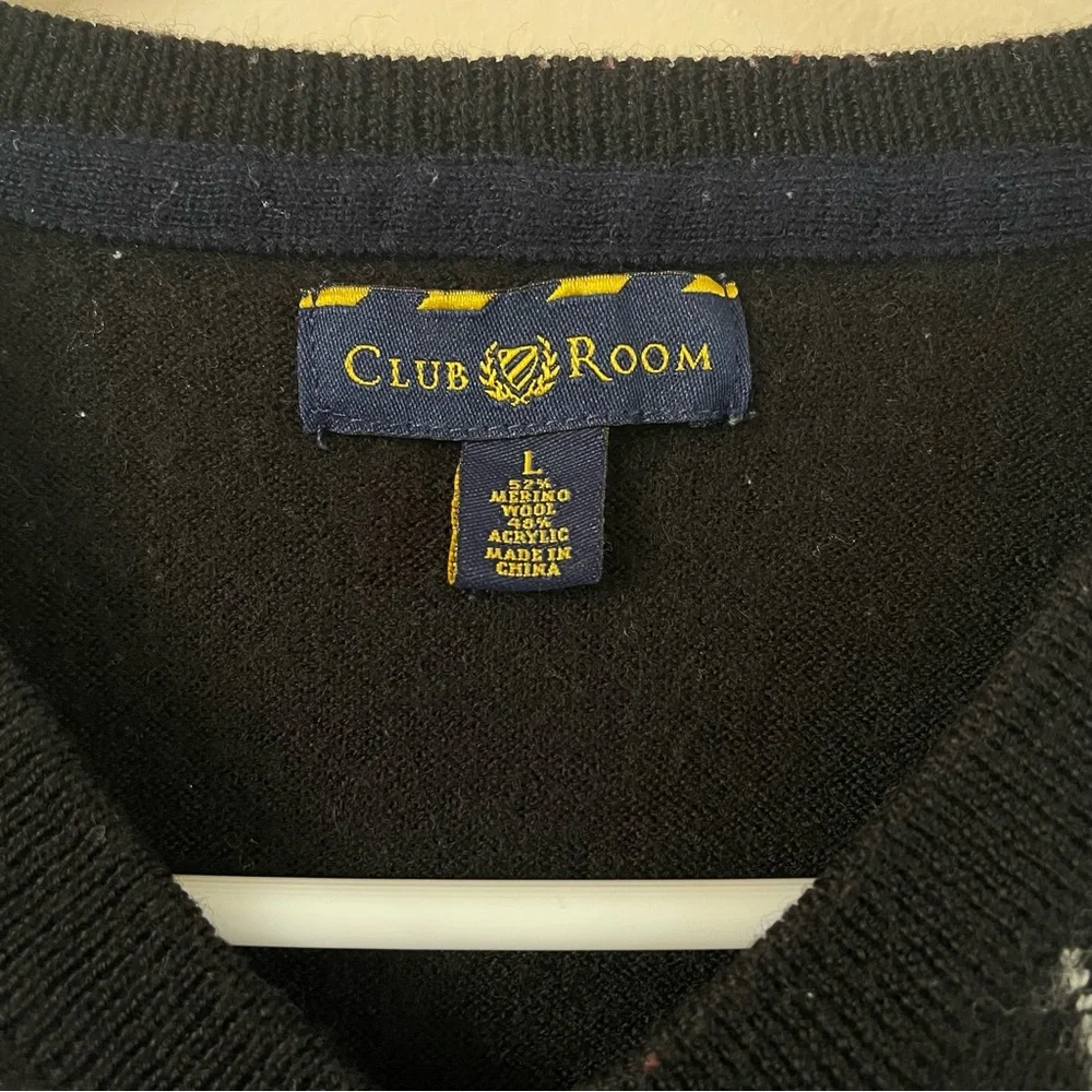 Club Room Men’s knitted sweater (size: L)